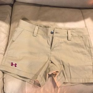 Under Armor khaki shorts